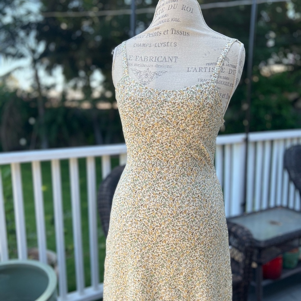 Promesa The Azalea Low Mini Sundress Size Small Seagrass NWT - Picture 2 of 14